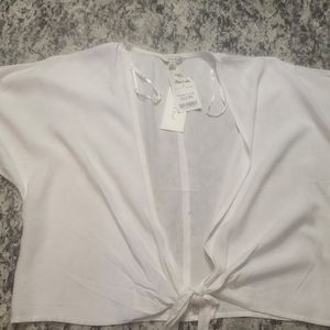 Sim & Sam Crop Shirt